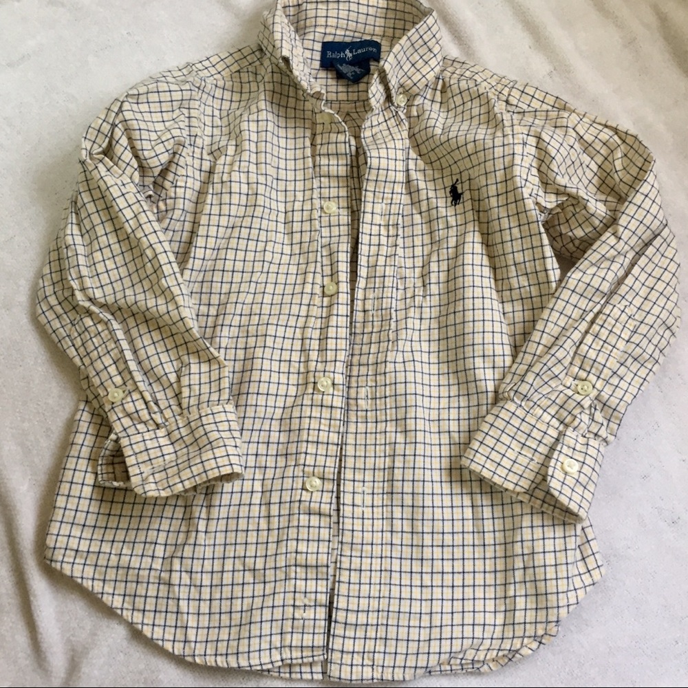 Ralph Lauren POLO Boys Plaid Button Down